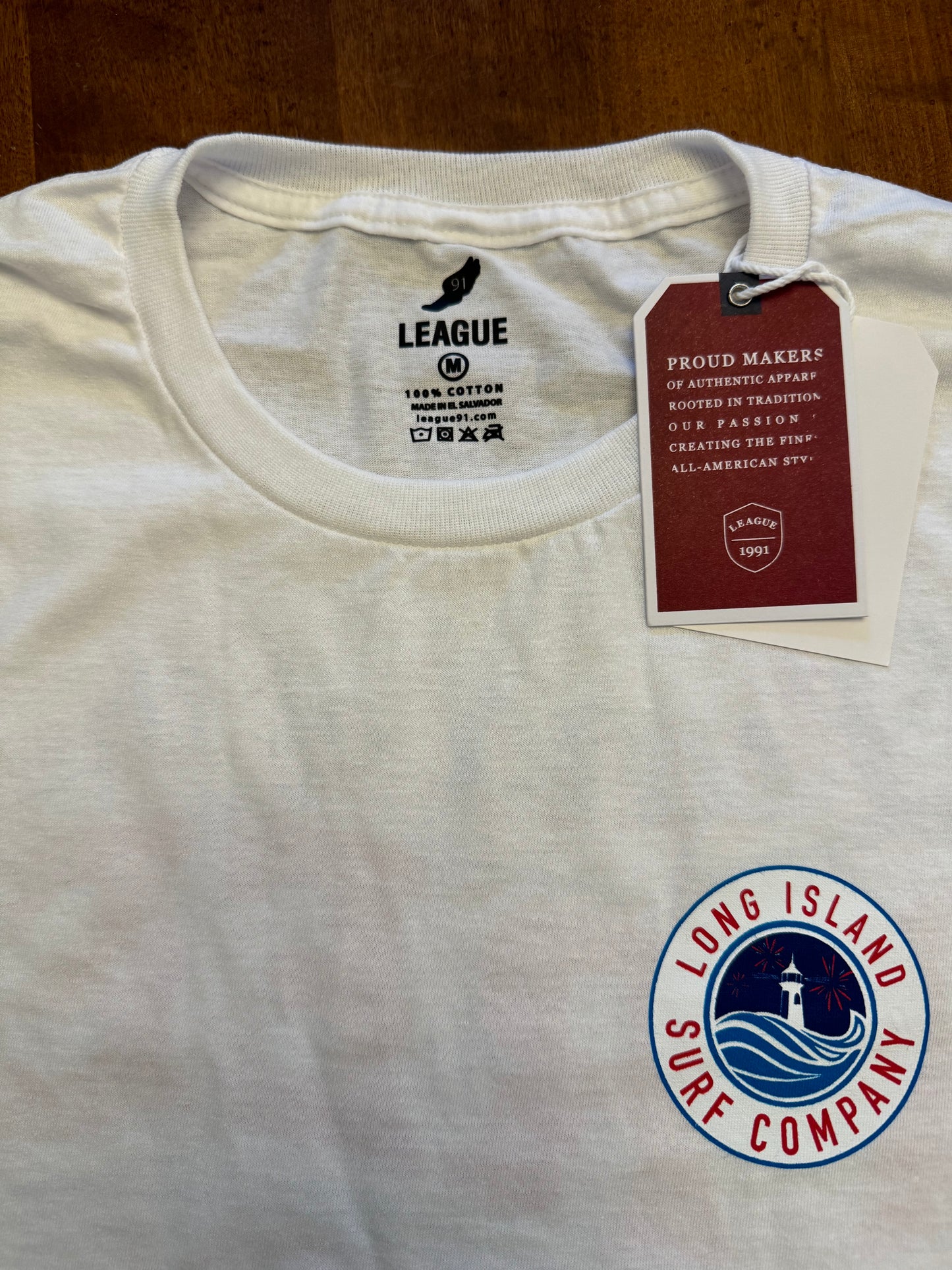 Home of the Wave-White T Shirt
