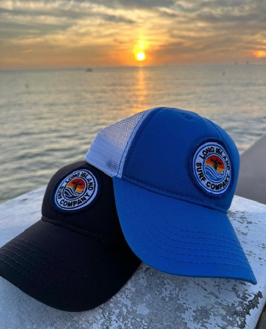 LI Surf Company Original Trucker-Light Blue